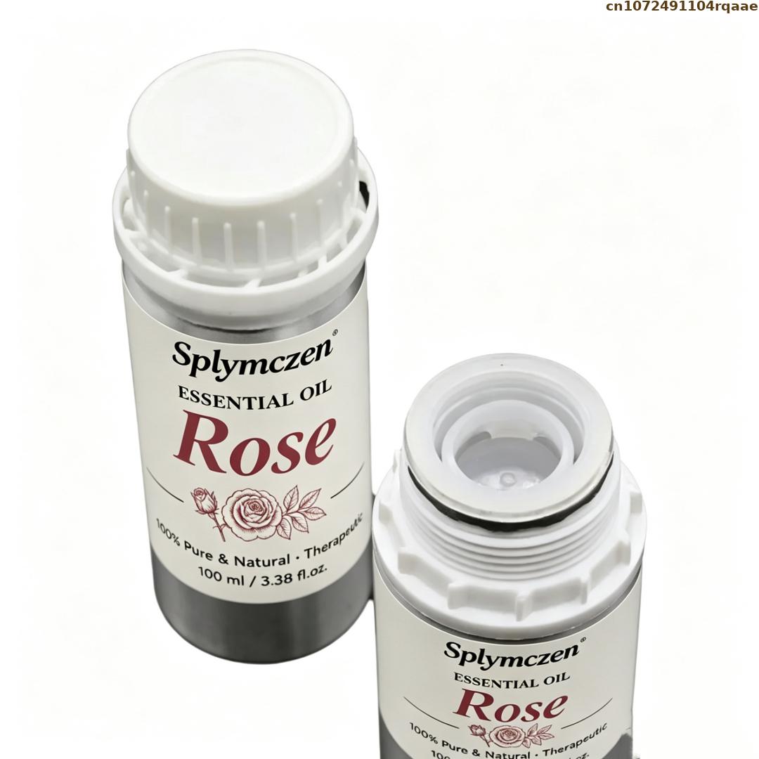 Home Fragrance Diffuser Electric - 20/100ml Undiluted Rose Scent Oil, Reed