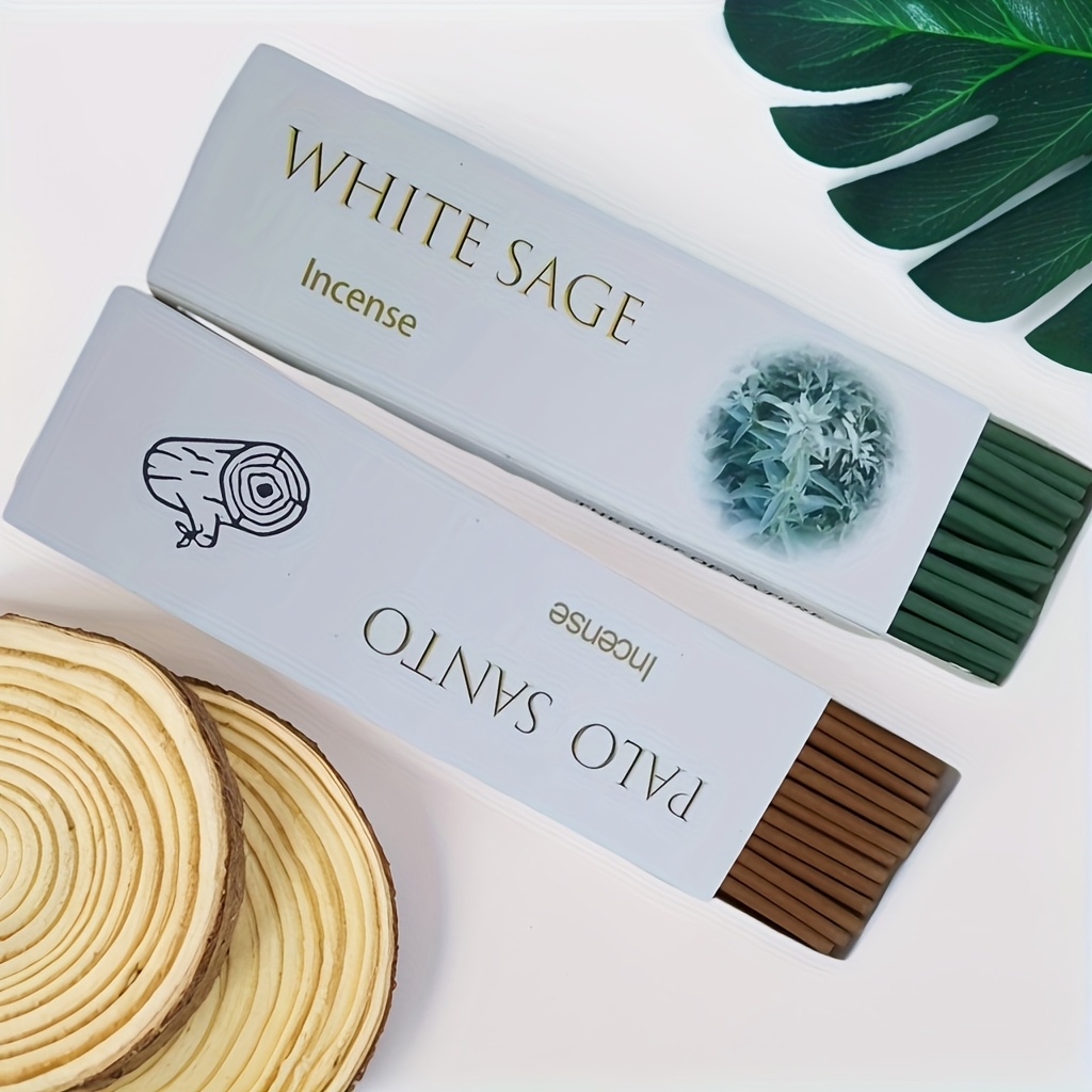 Home Fragrance Gift Set - 65/130 Pieces of White Sage Incense
