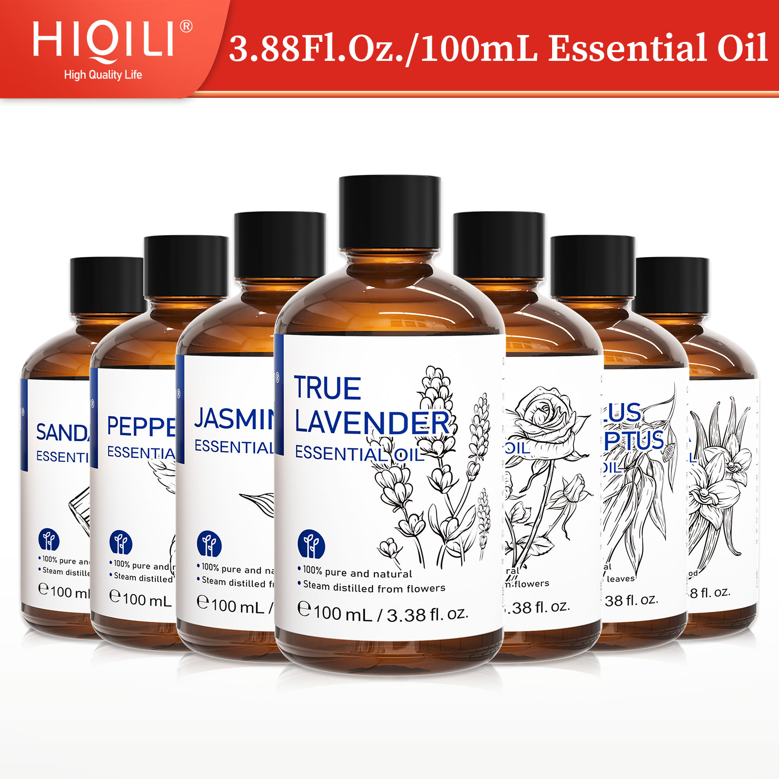 Home Fragrance Potpourri - HIQILI 100% Natural,100mL Essential Oil Used