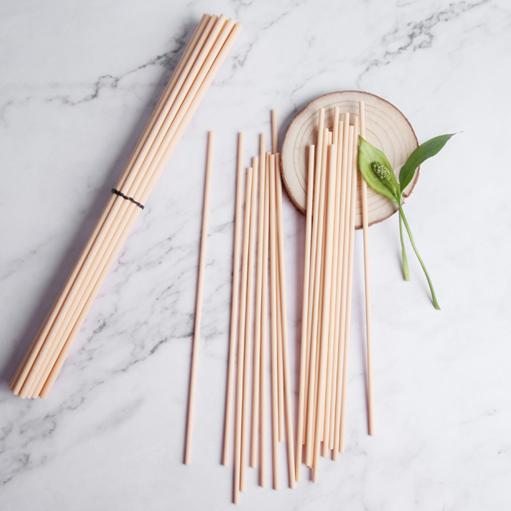 50pcs 20cm 3/4/5mm Wood Color  - Reed Diffuser Set 评论和价格