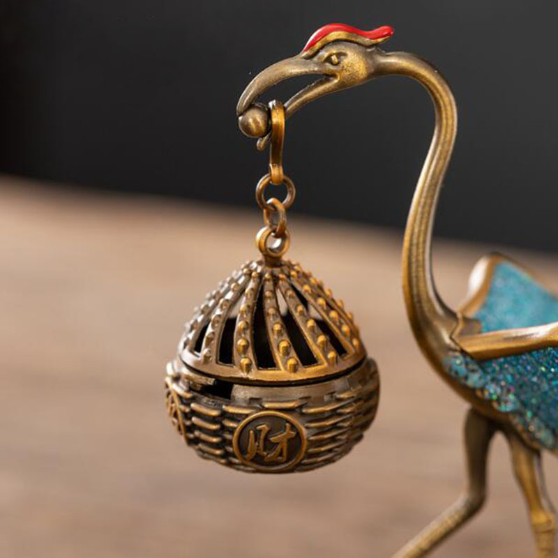 Metal Crane Hanging Basket Aro - Home Fragrance Lamp 评论和价格