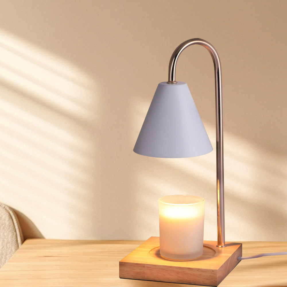 Modern Candle Warmer Lamp Wood - Home Fragrance Lamp 评论和价格