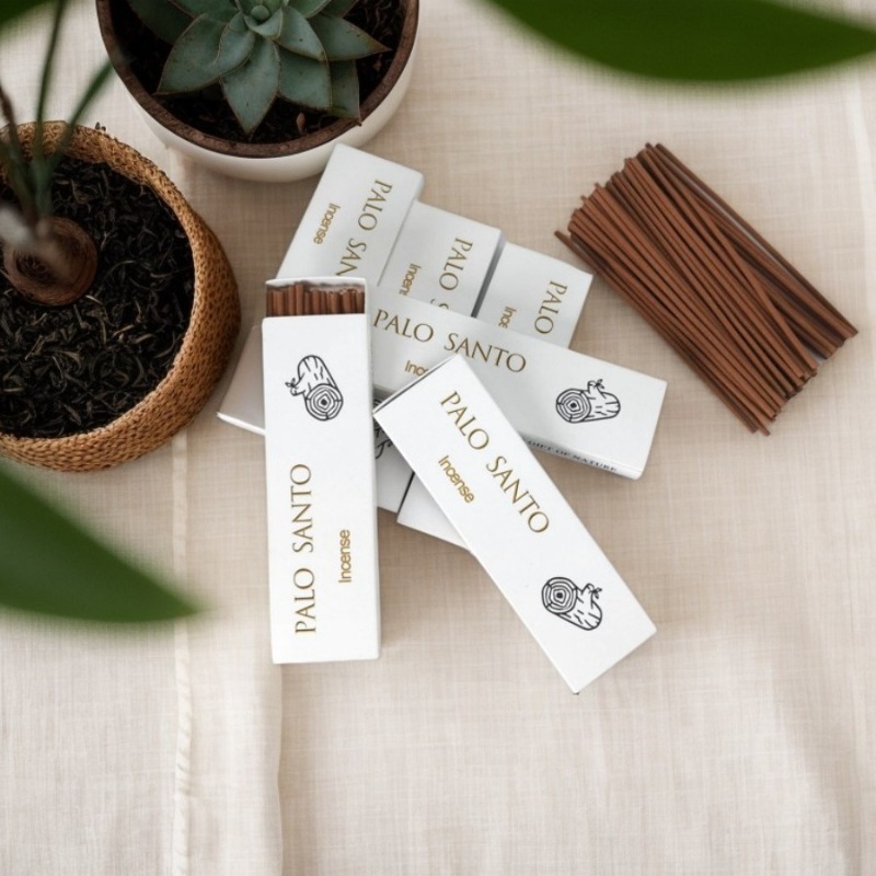 30 Sticks/box Natural Palo San - Home Fragrance Gift Set 评论和价格