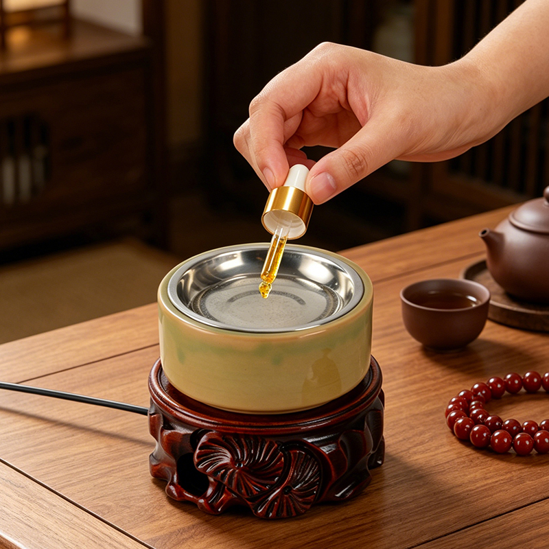 Ceramic Electronic Incense Bur - Home Fragrance Lamp 评论和价格