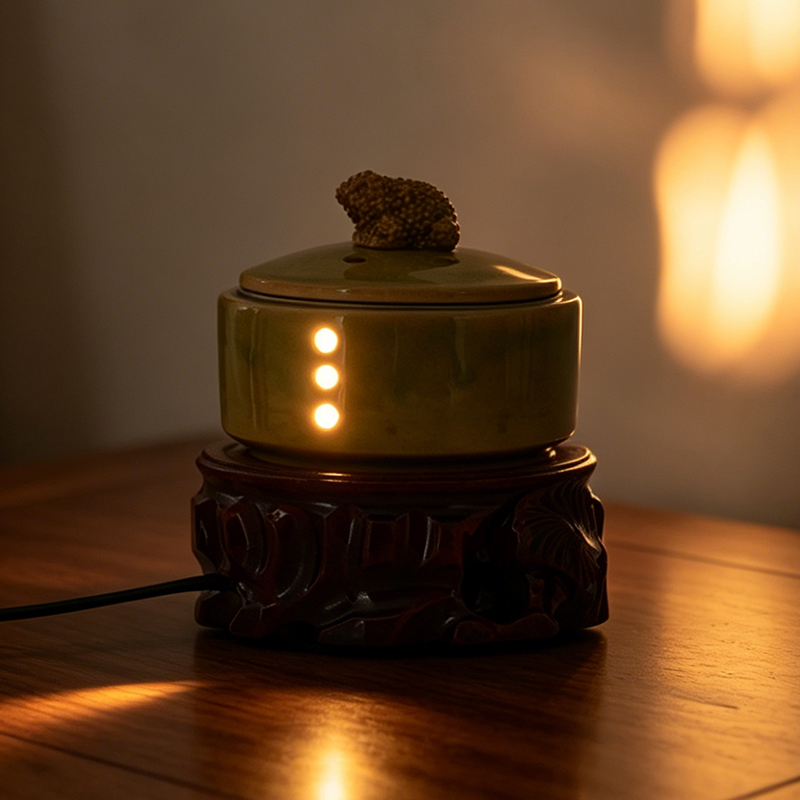 Ceramic Electronic Incense Bur - Home Fragrance Lamp 评论和价格