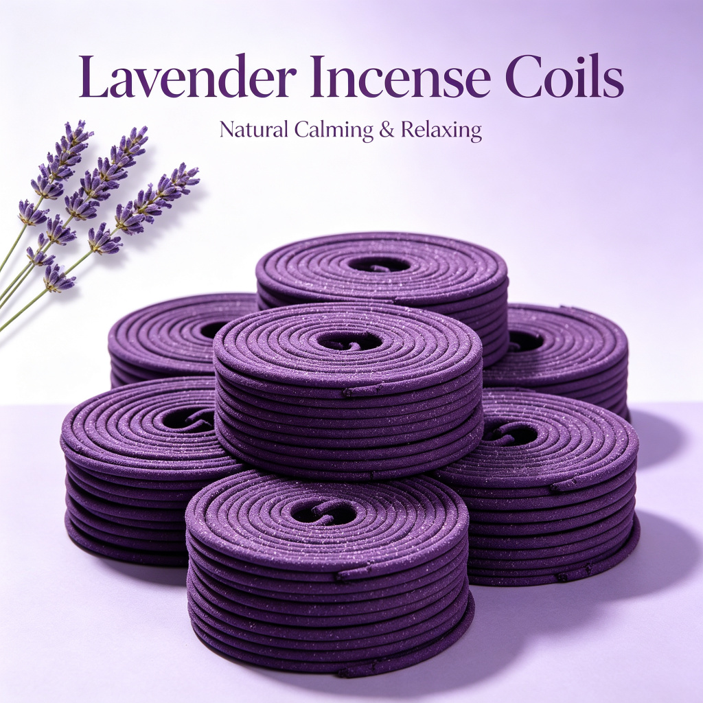 Lavender Incense Coils High-Qu - Home Fragrance Luxury 评论和价格
