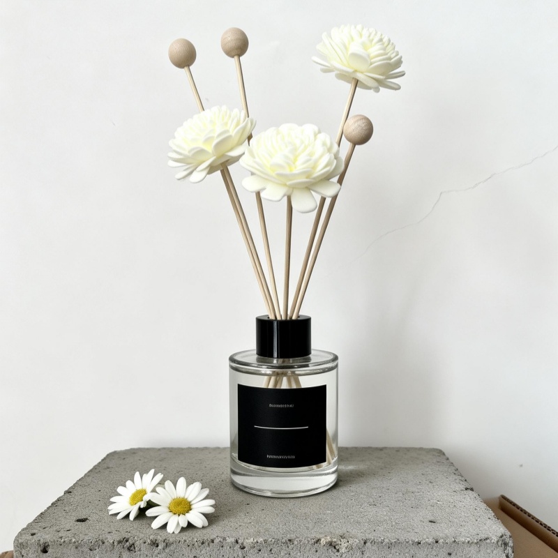 10PCS Artificial Flower Rattan - Reed Diffuser Set 评论和价格