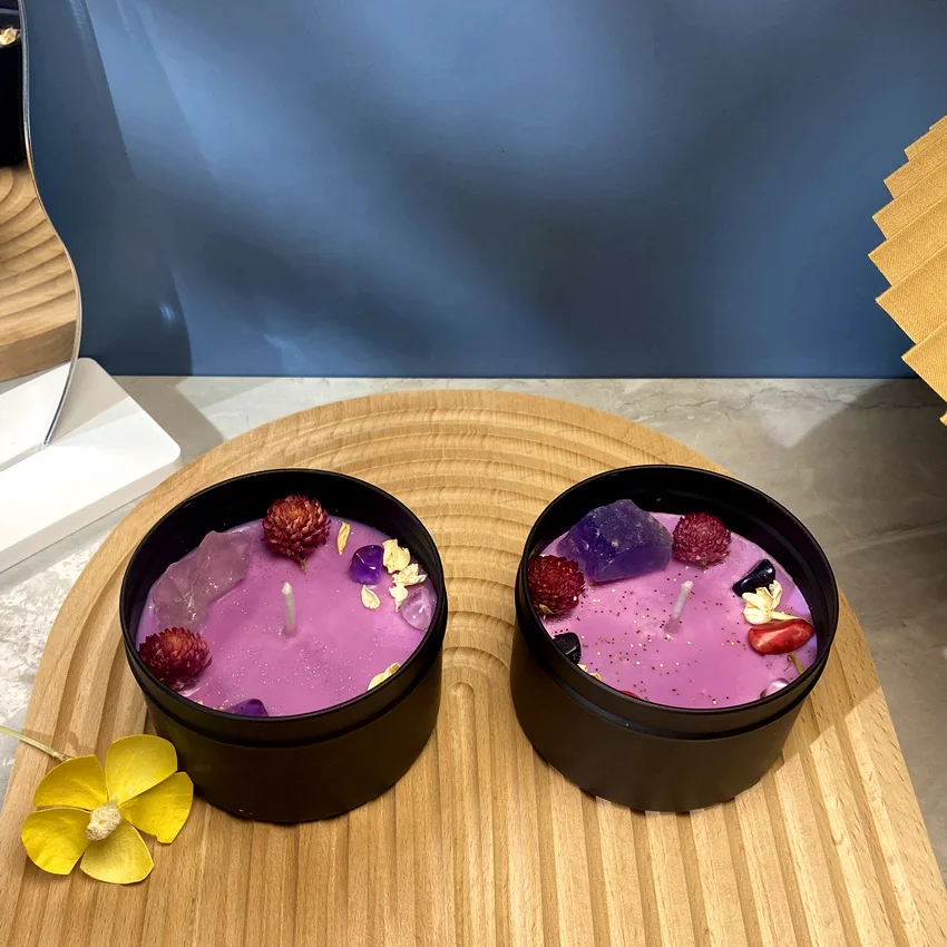 8x5.2cm Dried Flower Crystal S - Home Fragrance Lamp 评论和价格
