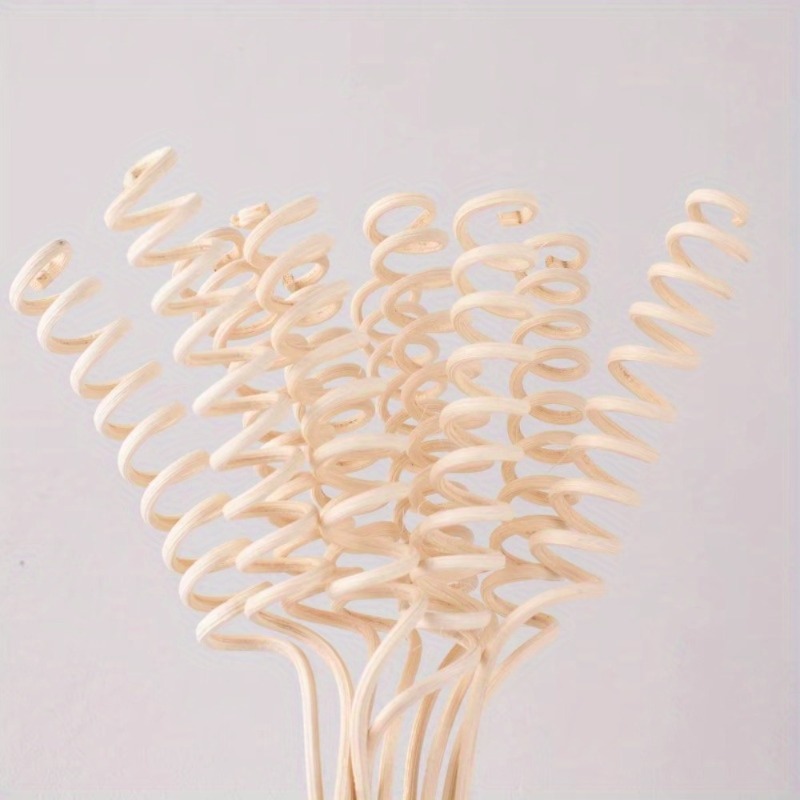 10Pcs Plant Curved Rattan Stic - Reed Diffuser Set 评论和价格