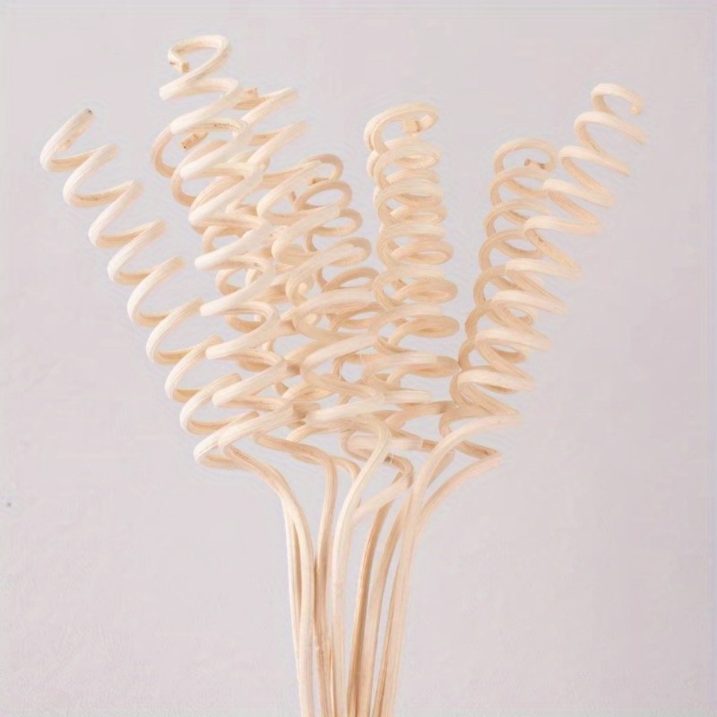 10Pcs Plant Curved Rattan Stic - Reed Diffuser Set 评论和价格