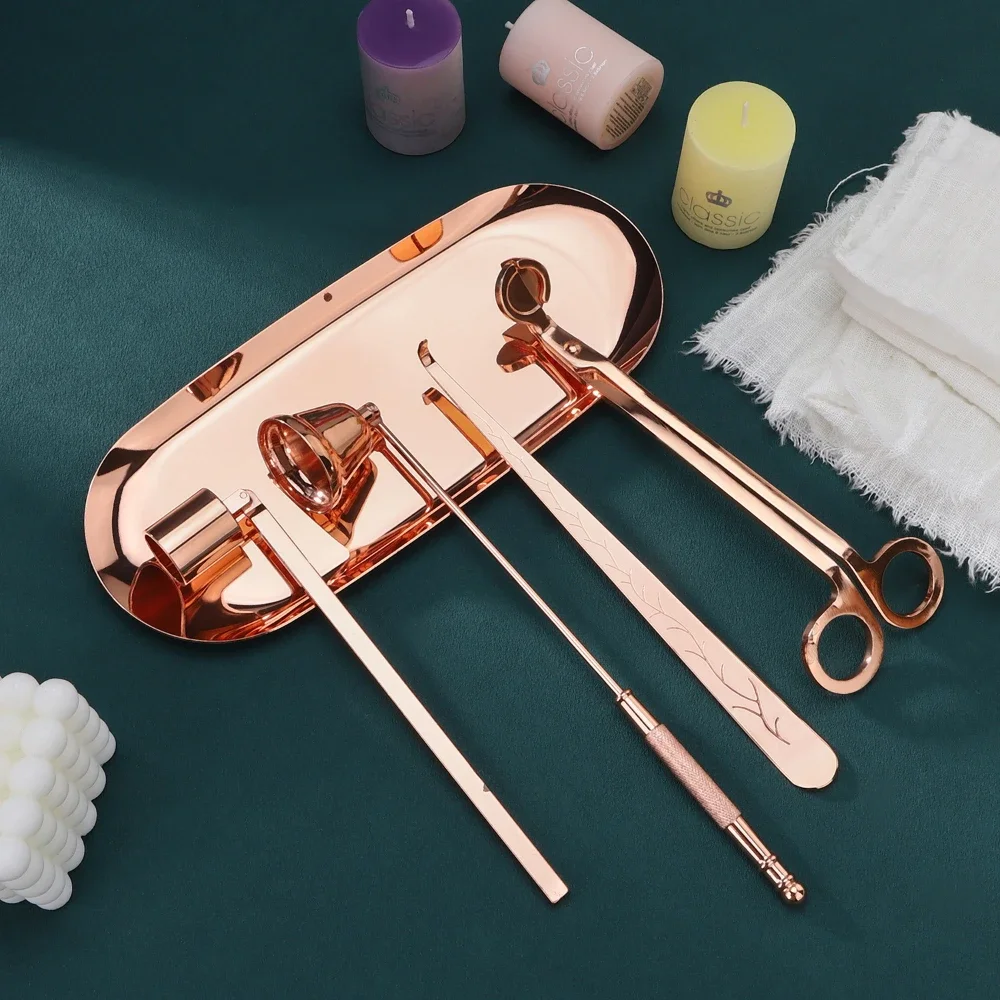5-1 Candle Care Kit Stainless  - Home Fragrance Gift Set 评论和价格