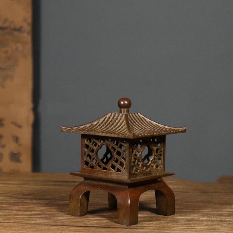 Antique copper hollow palace l - Home Fragrance Lamp 评论和价格