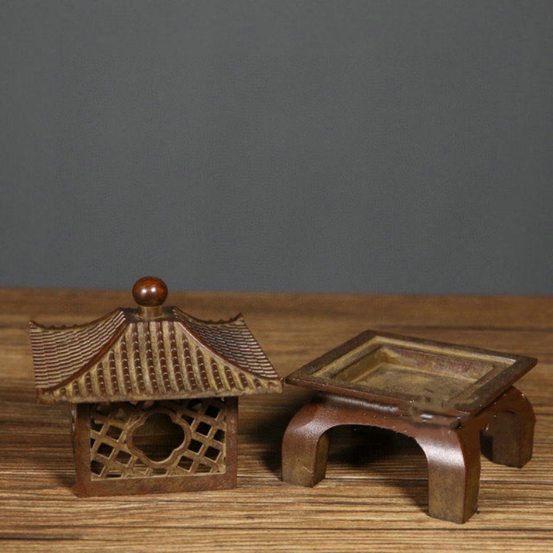 Antique copper hollow palace l - Home Fragrance Lamp 评论和价格