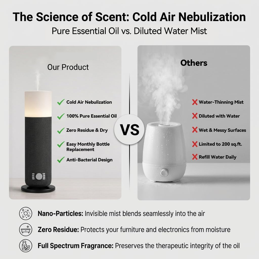 NAMSTE 120ML Tower Scent Diffu - Home Fragrance Hotel 评论和价格