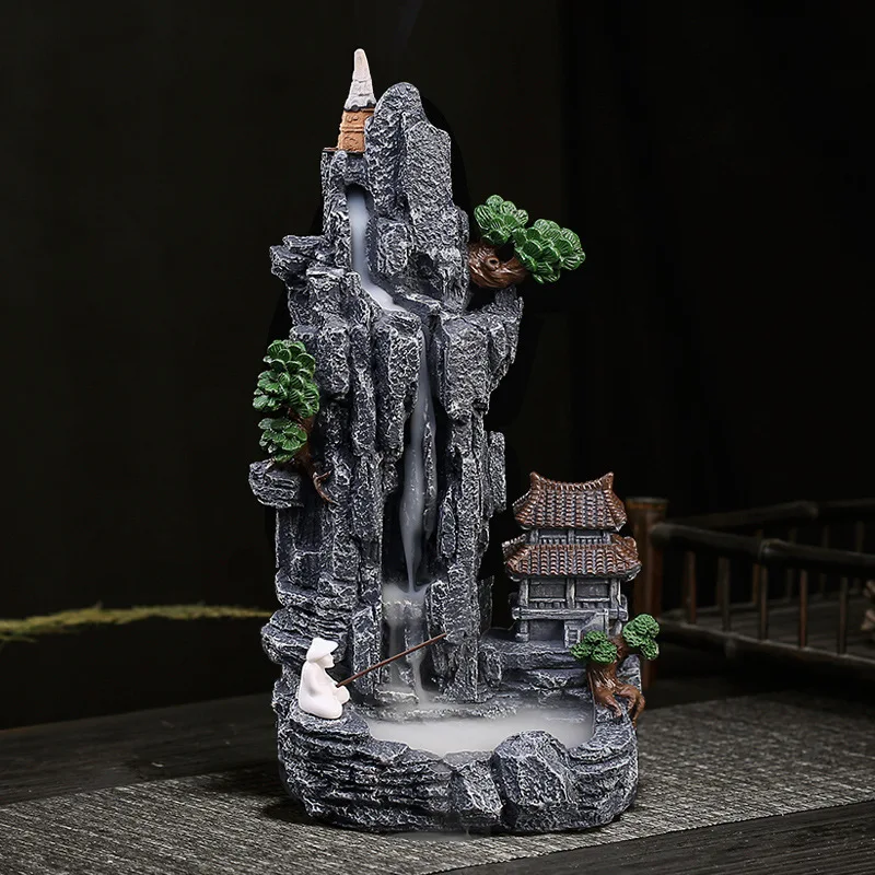 1pc Waterfall Backflow Incense - Home Fragrance Incense Sticks 评论和价格